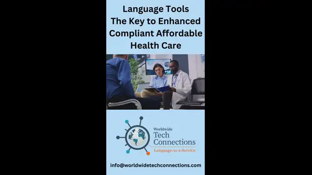 Language Tools in Healthcare